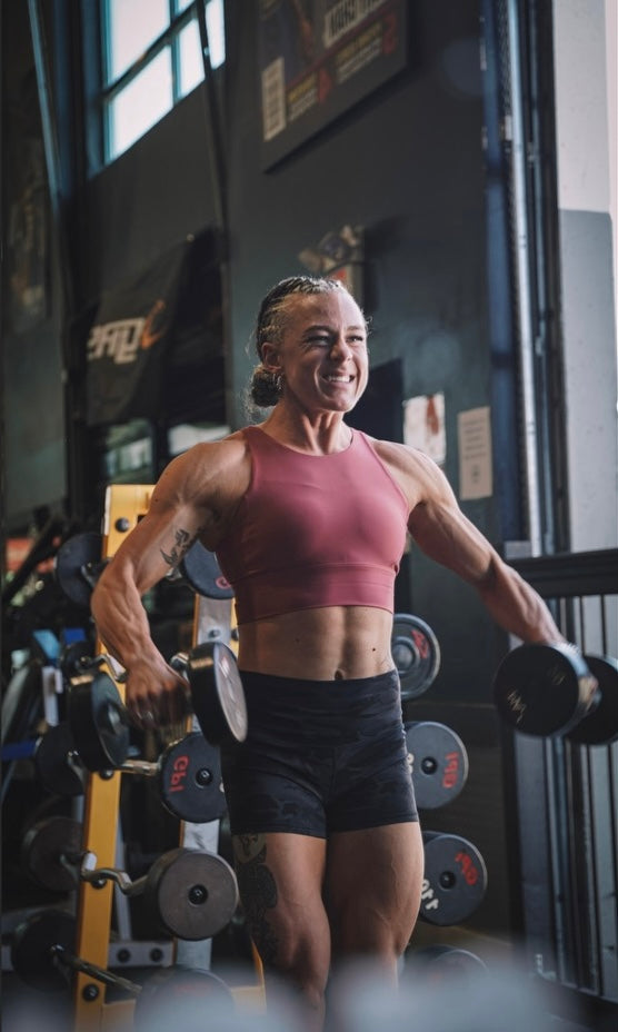 HD Apparel Half Moon Sports Bra