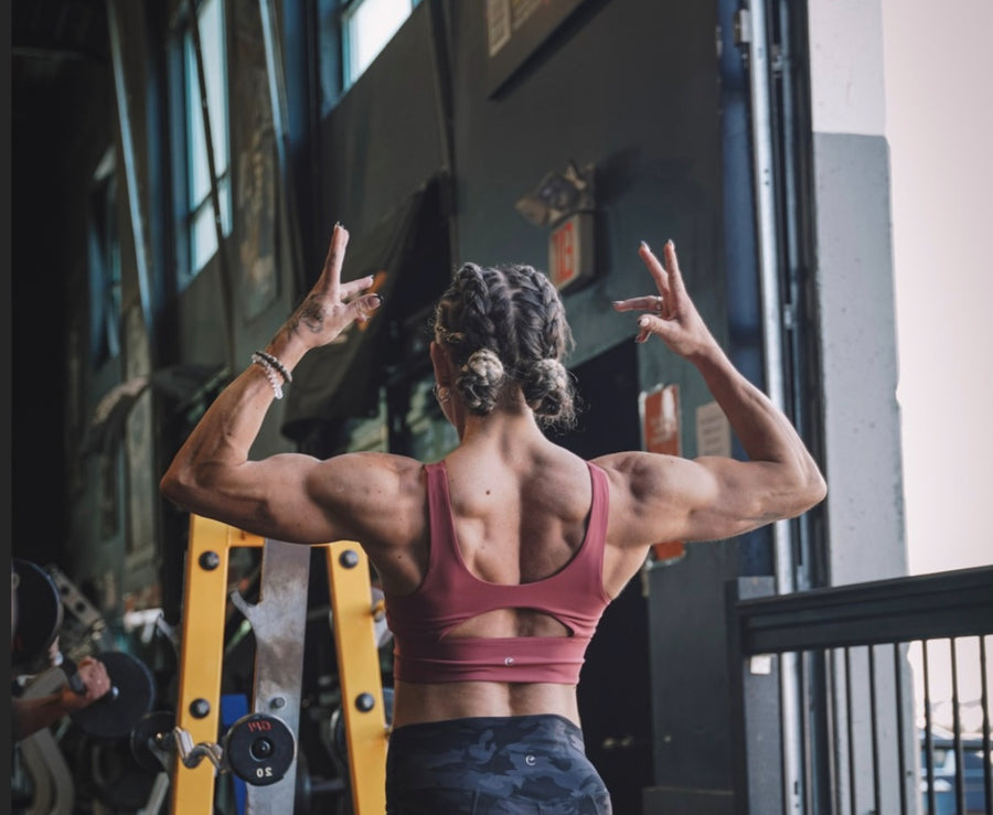 HD Apparel Half Moon Sports Bra