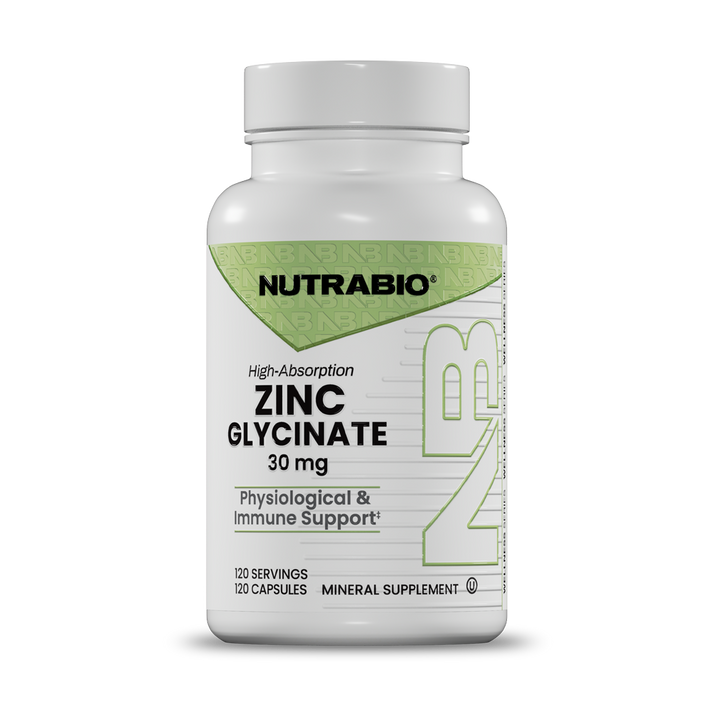 NutraBio Zinc Glycinate