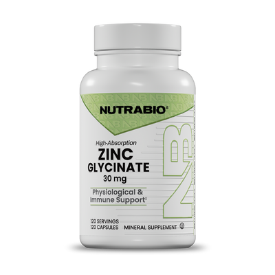 NutraBio Zinc Glycinate