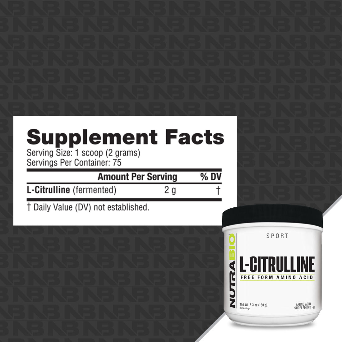 NutraBio Citrulline Powder