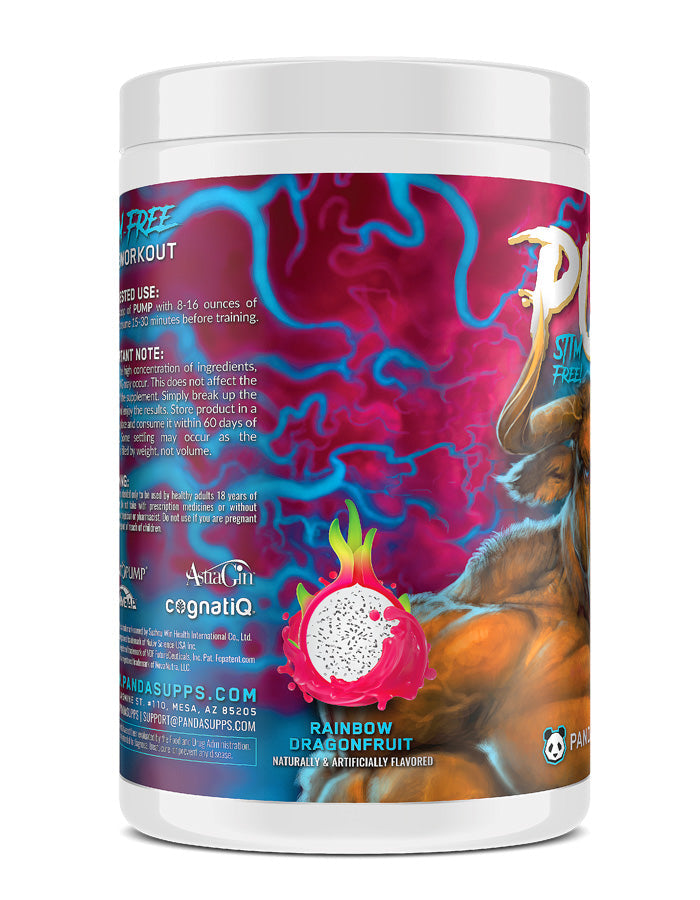 Panda Pump Stim Free Preworkout