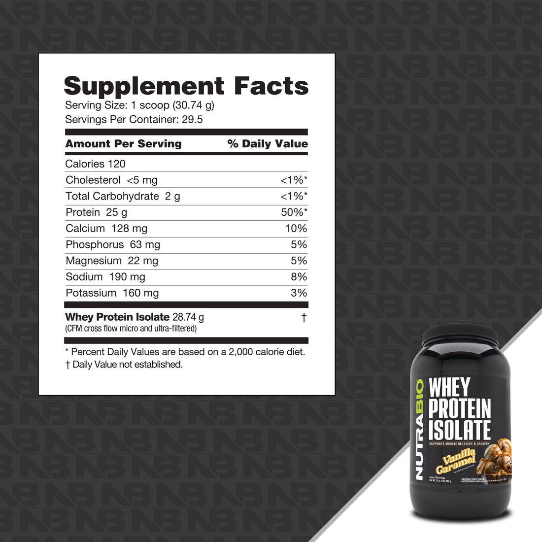 Nutrabio Whey Protein Isolate