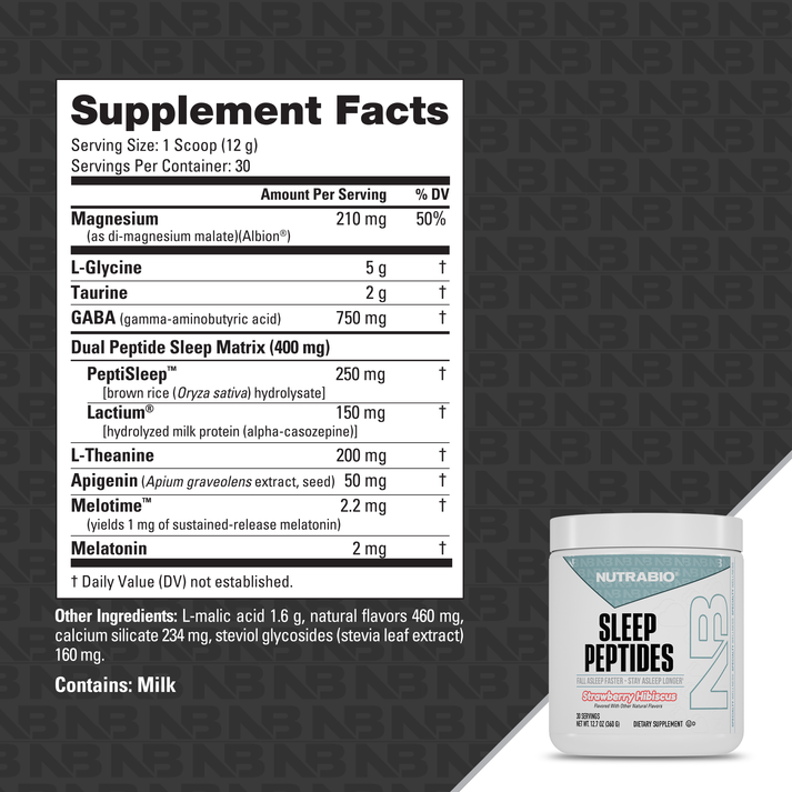 NutraBio Sleep Peptides