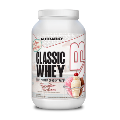NutraBio Classic Whey Protein Concentrate Powder