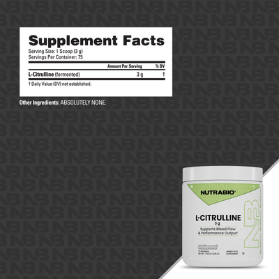 Poudre de Citrulline NutraBio