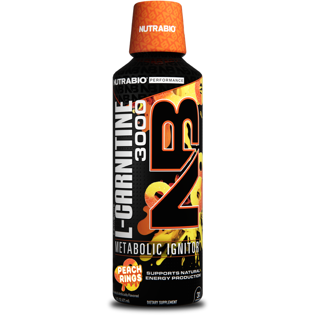 NutraBio Lean Shots - L-Carnitine Liquid Shots