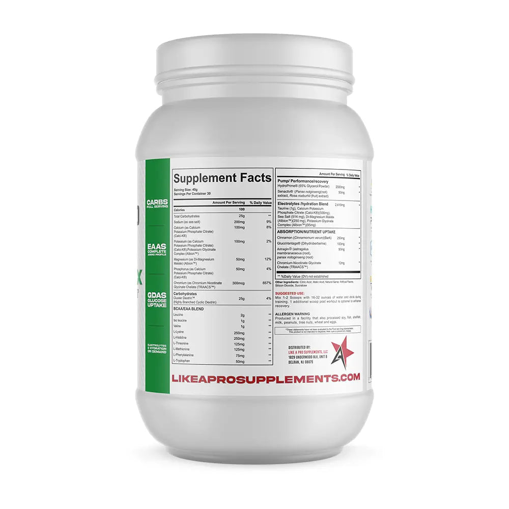 Like A Pro Supps Glycotrix V3 - Intra Carb & Pump Formula