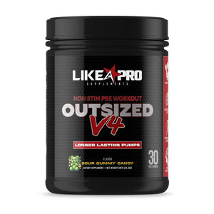 Like A Pro Supps Outsized Non Stim Pump V4