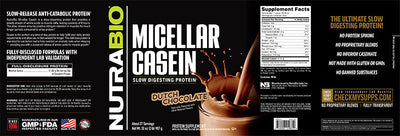 NutraBio Micellar Casein