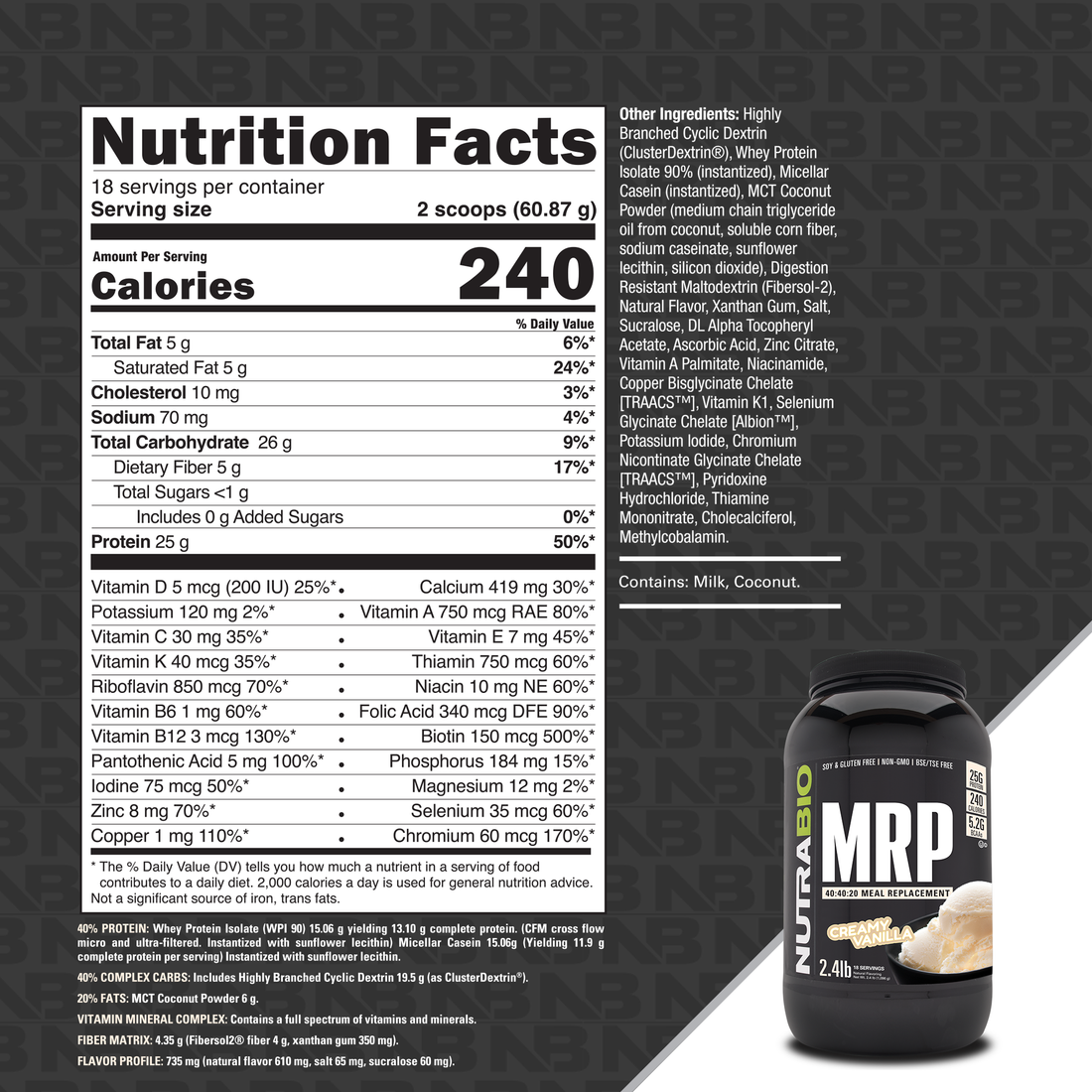 Nutrabio MRP