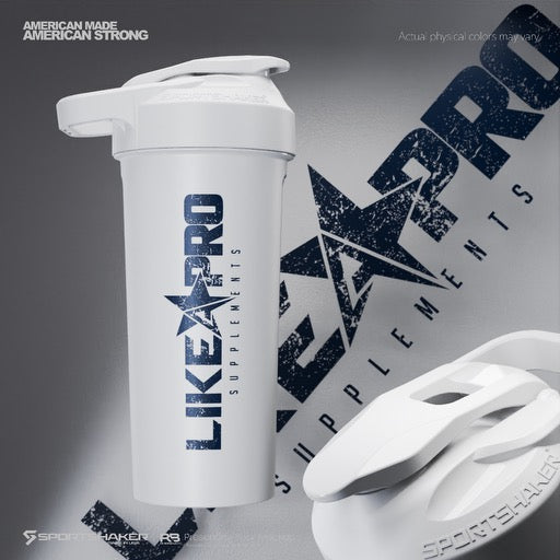 Like A Pro Supps 27oz Sport Shaker - Royal Blue