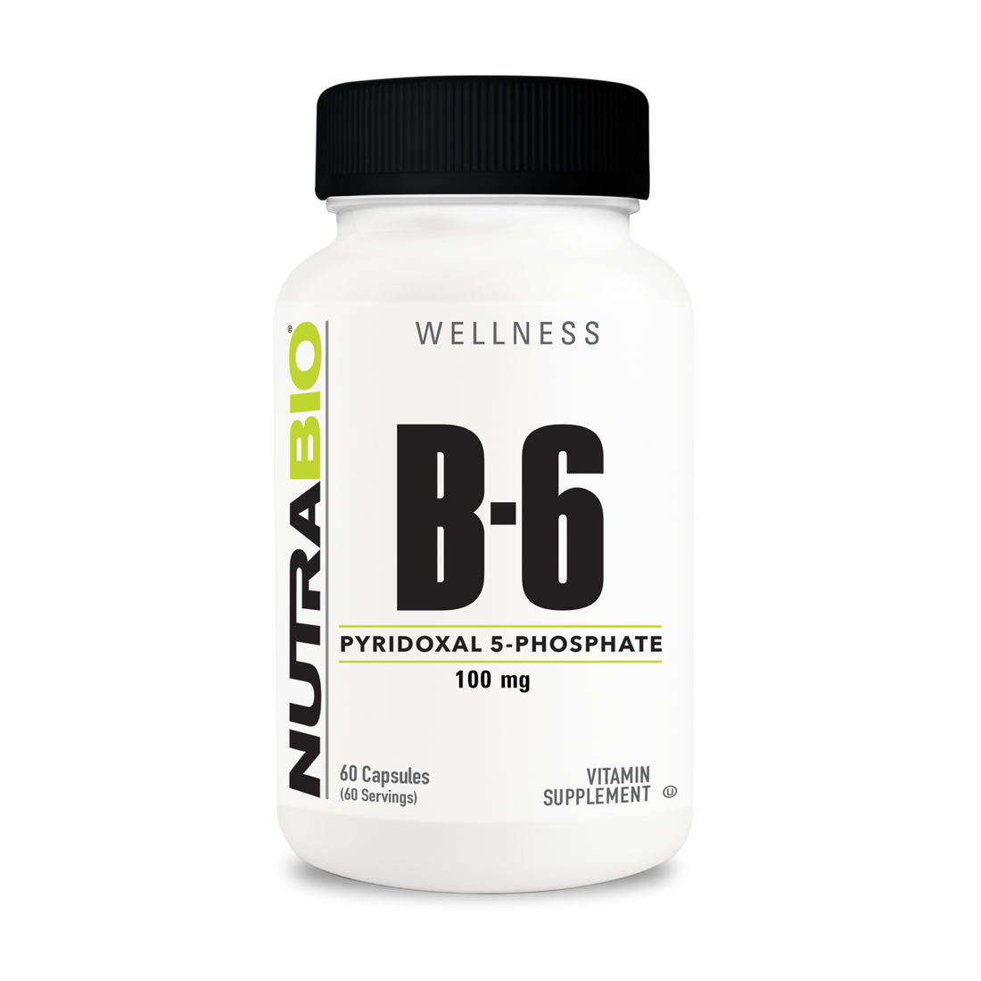 NutraBio Vitamin B-6 P5P (100mg)