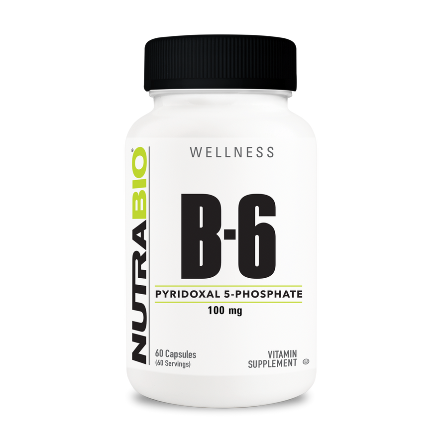 NutraBio Vitamin B-6 P5P (100mg)