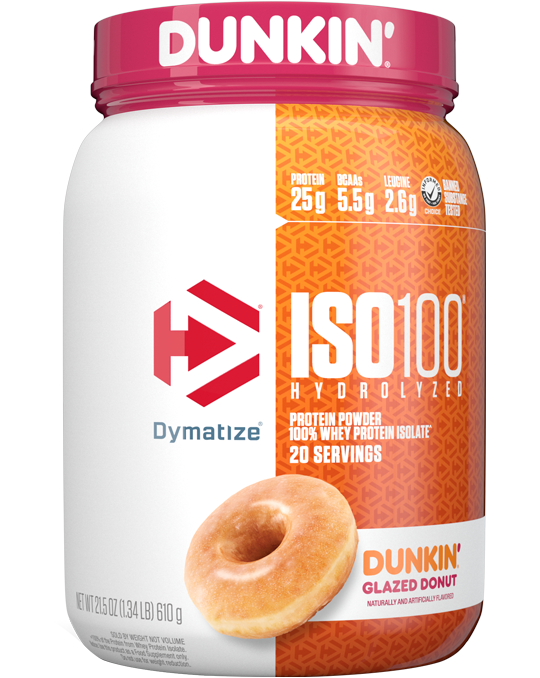 Dymatize ISO100 Hydrolyzed 100% Whey Protein Isolate - 20 Servings