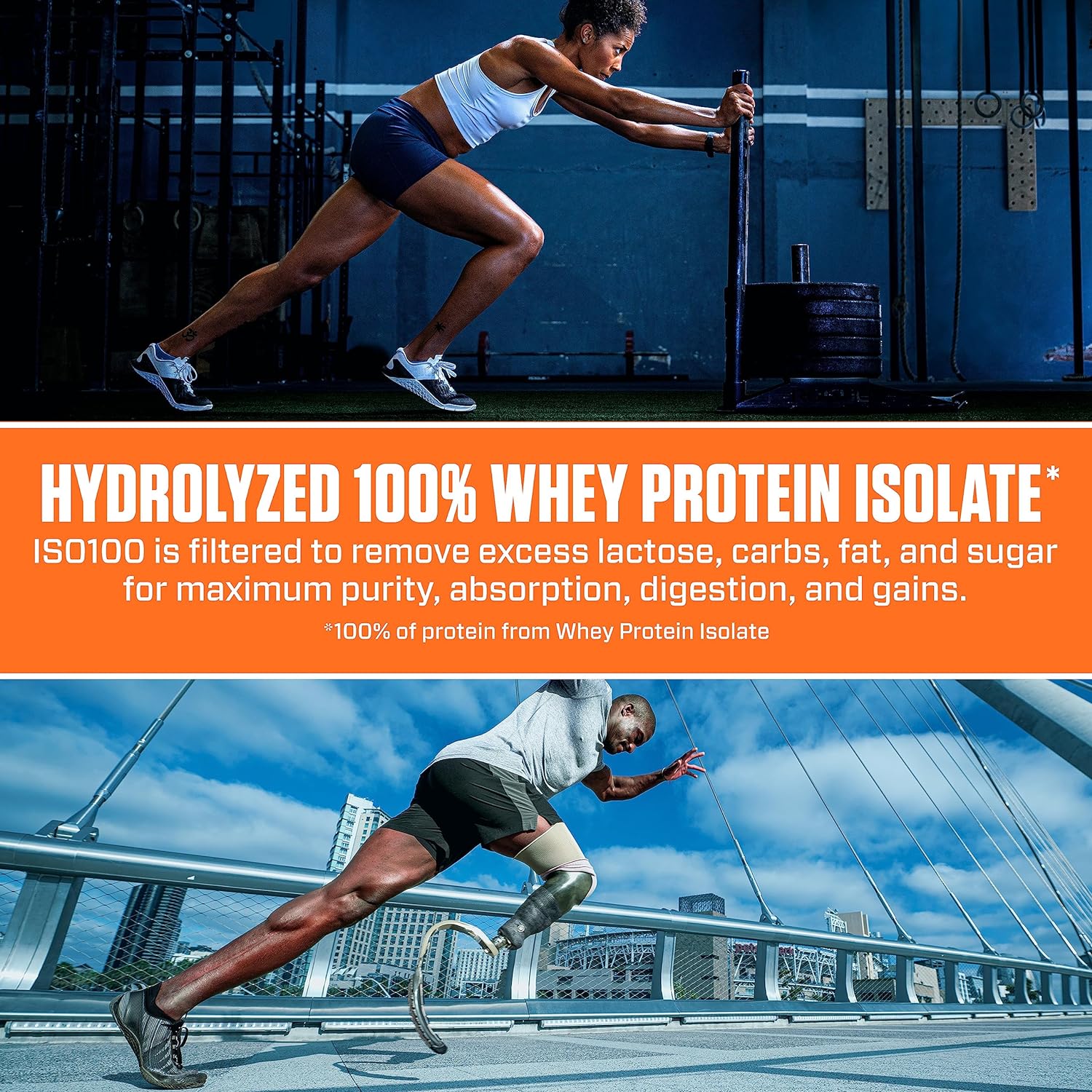 Dymatize ISO100 Hydrolyzed 100% Whey Protein Isolate - 20 Servings