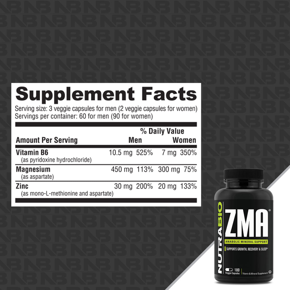 Nutrabio ZMA
