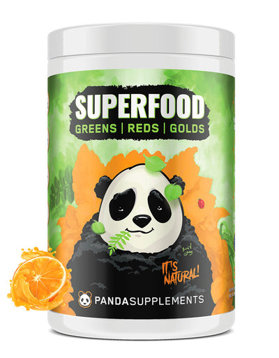 Panda Supplements SUPERFOOD (Greens, Reds & Golds)