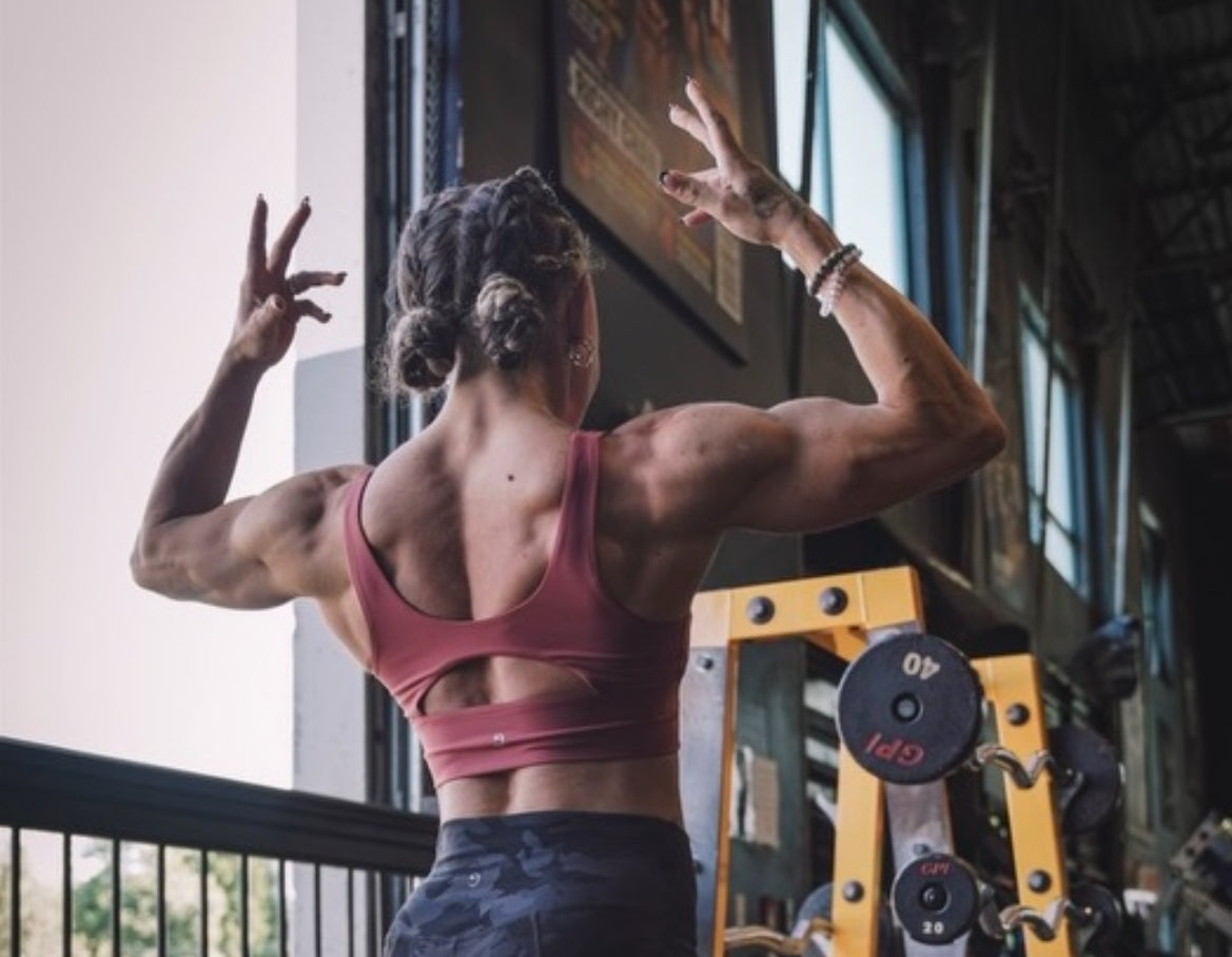 HD Apparel Half Moon Sports Bra