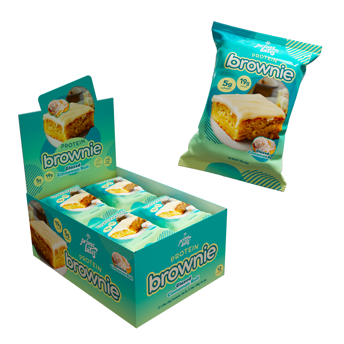 Alpha Prime Bites Protein Brownies - Singles