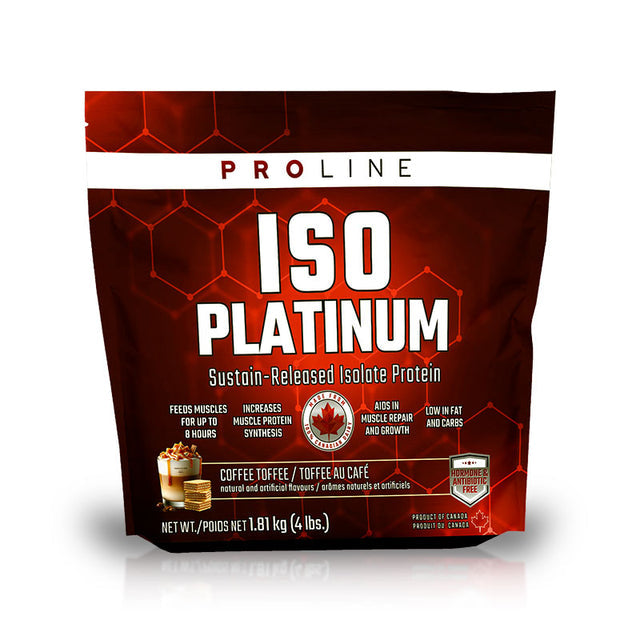 Poudre de protéines de lactosérum et de caséine Iso Platinum