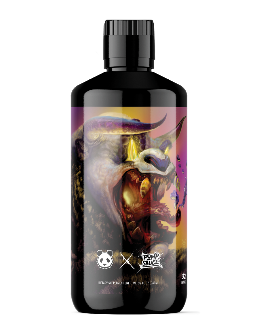 Panda Supps X Pump Sauce Collaboration Liquid Pre Workout