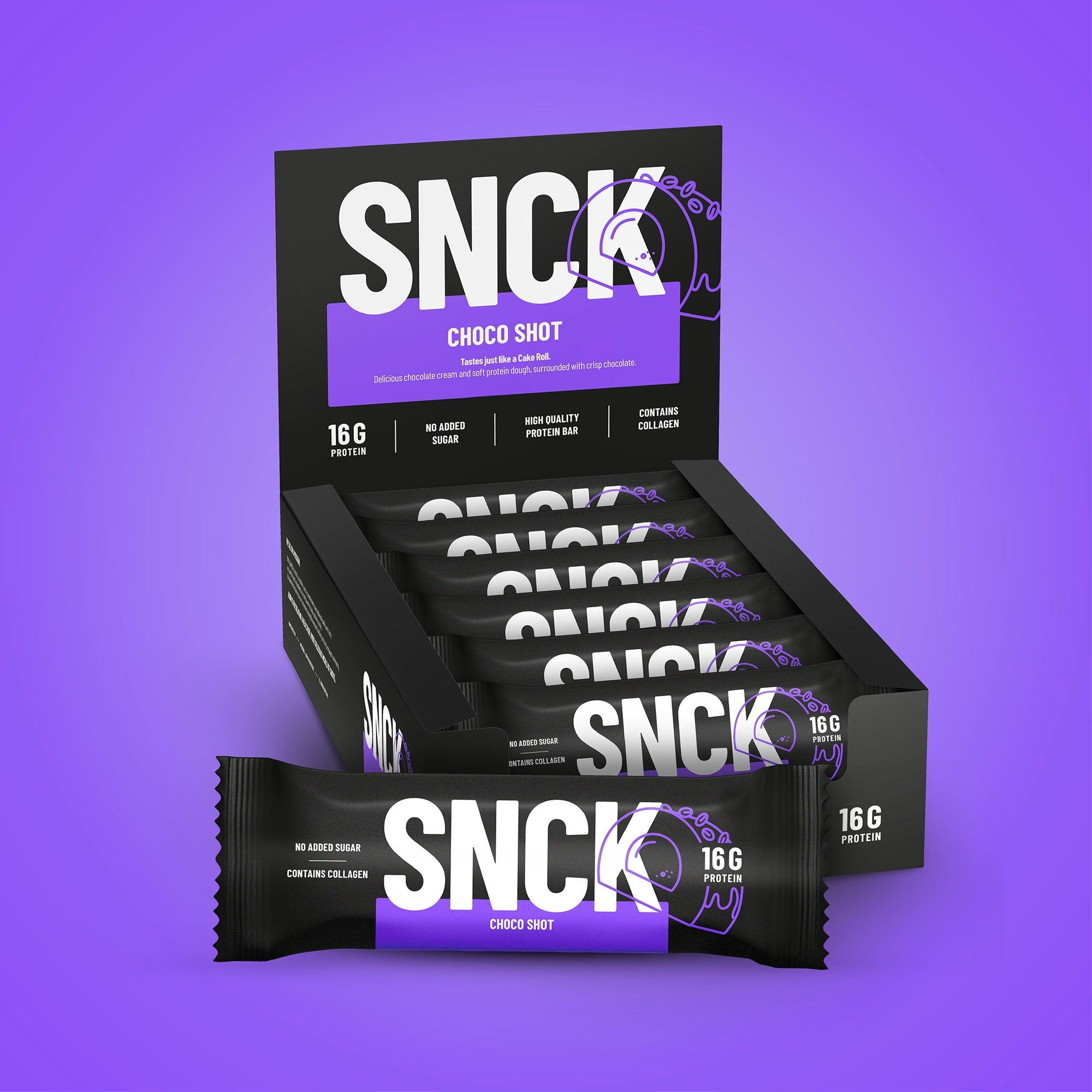 SNCK Protein Bar Box of 12