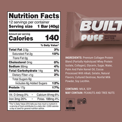 Puff Bars intégrés