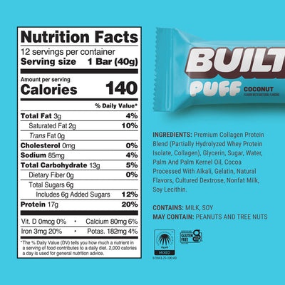 Puff Bars intégrés