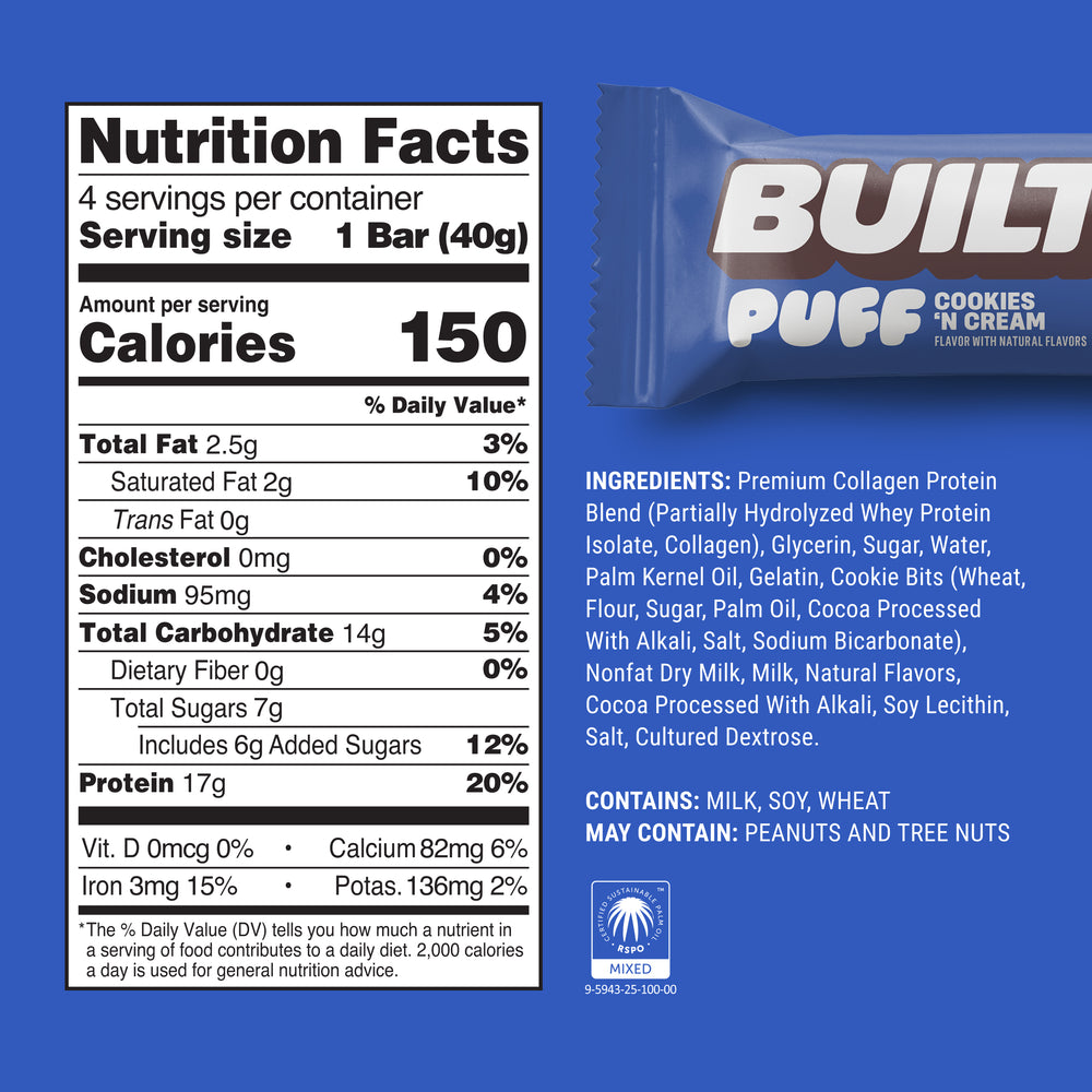 Puff Bars intégrés