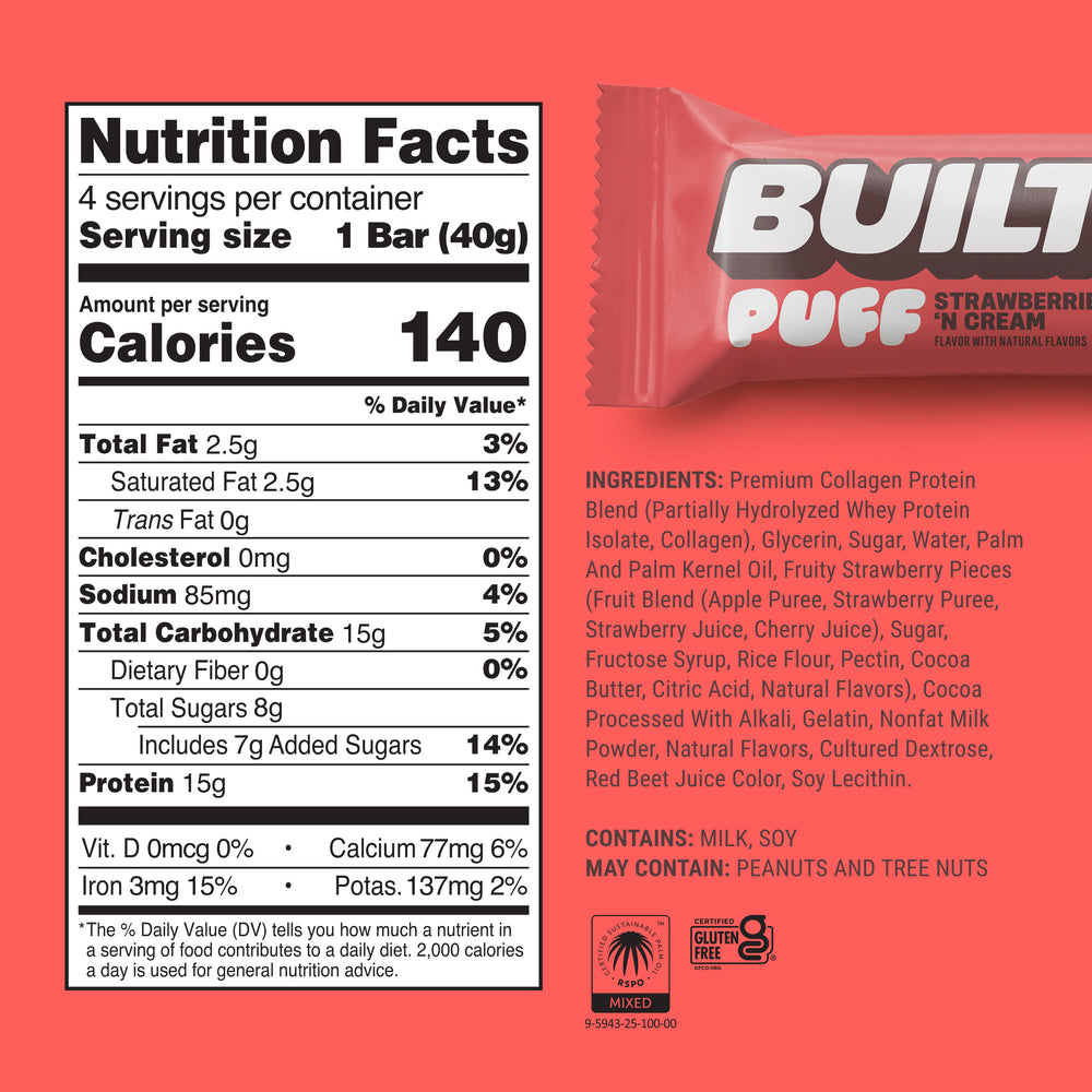 Puff Bars intégrés