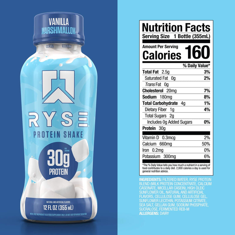 Ryse Loaded Protein Shake RTD