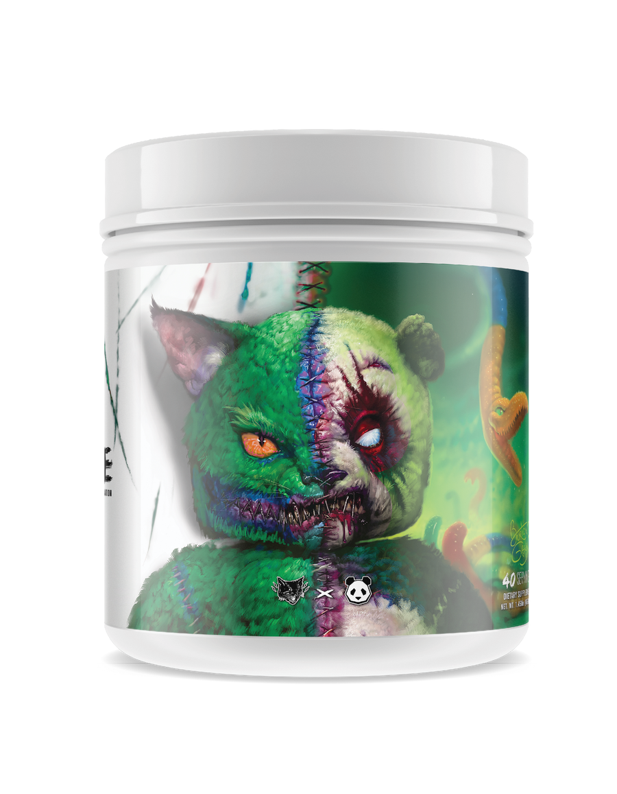 PANDA vs Black Magic - SAVAGE Pre Workout (Sour Gummy Candy)