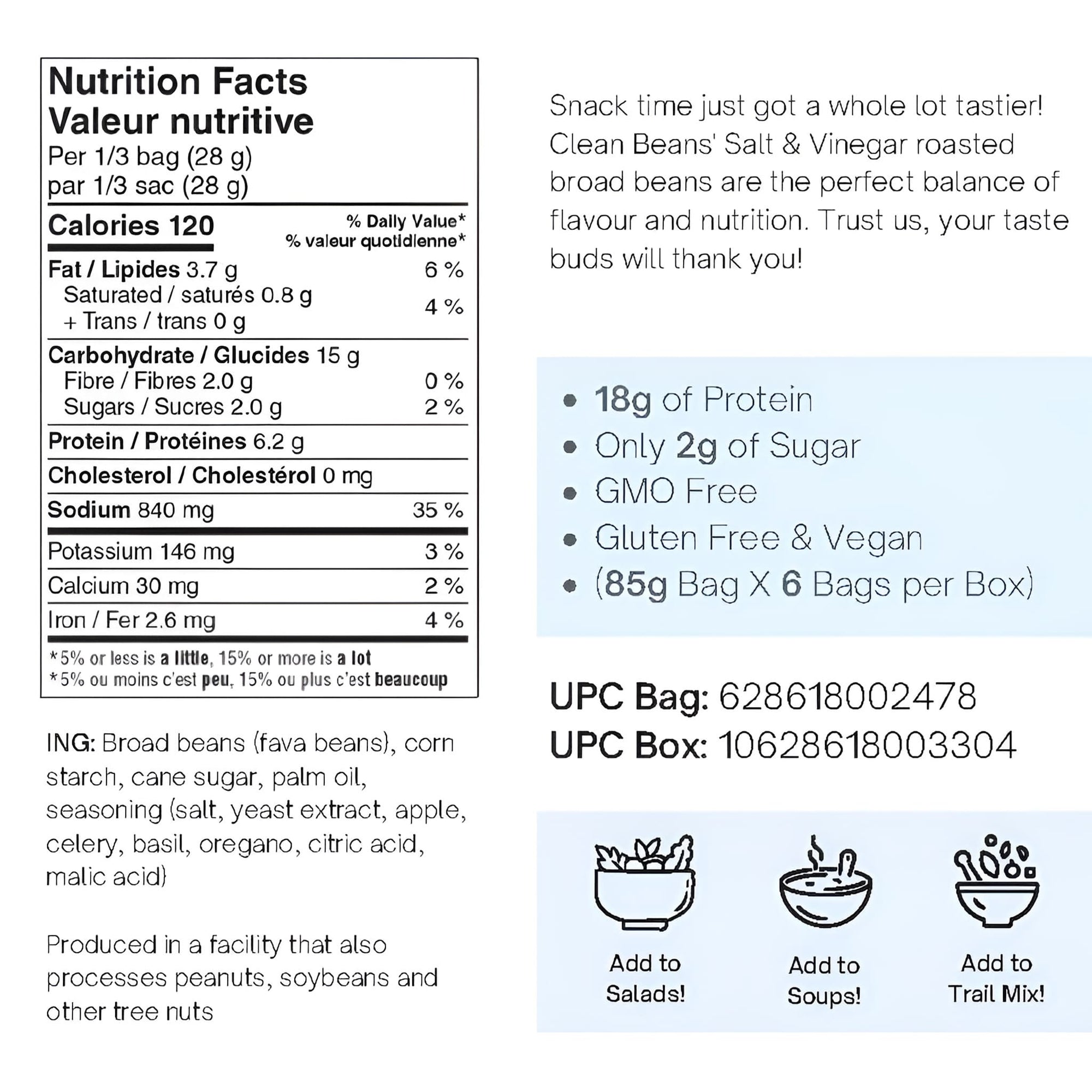 NutraPhase Clean Beans (Singles)