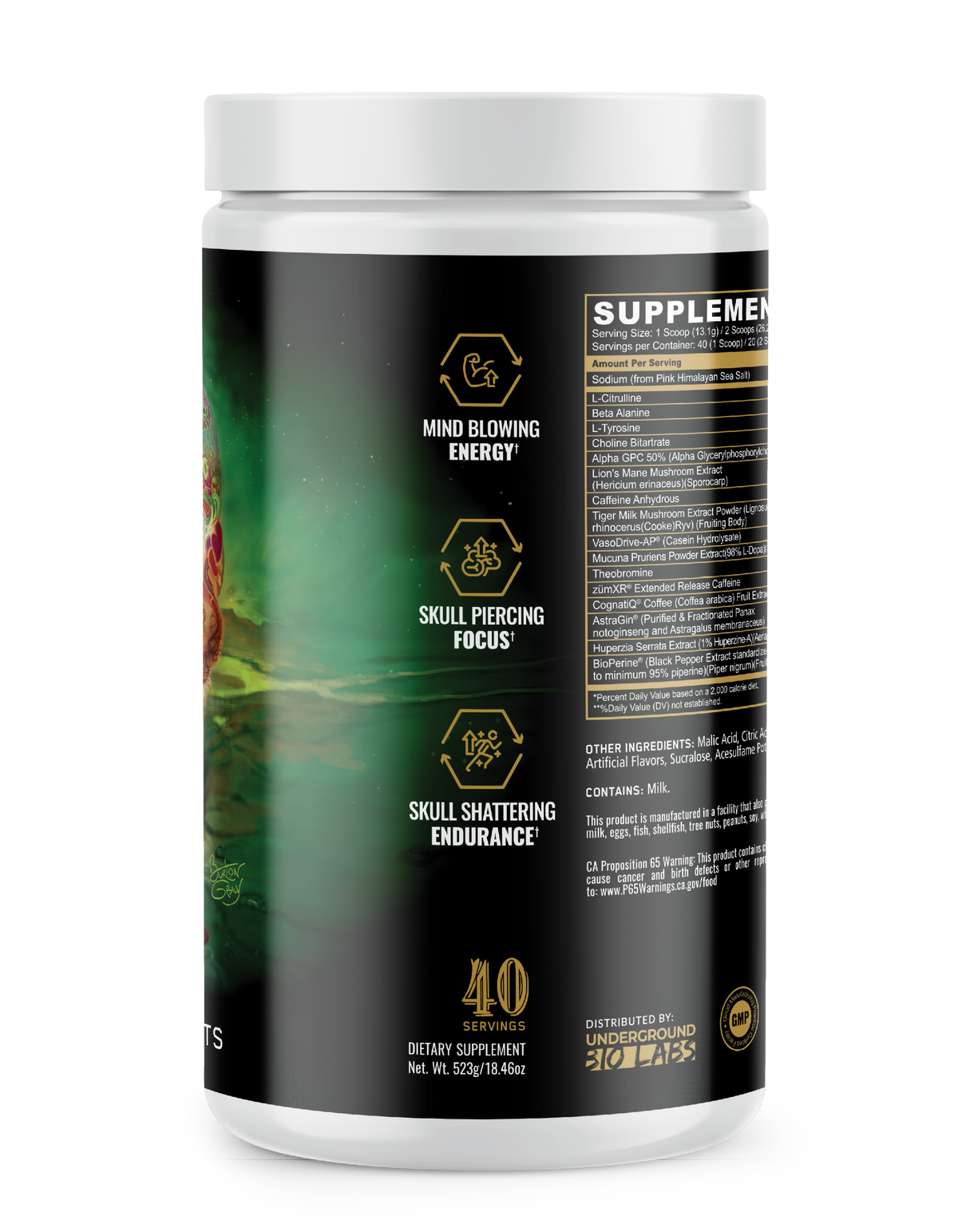 Skull - Limited Edition Pre-Workout (Skull Candy) Lemon Key Lime Cherry