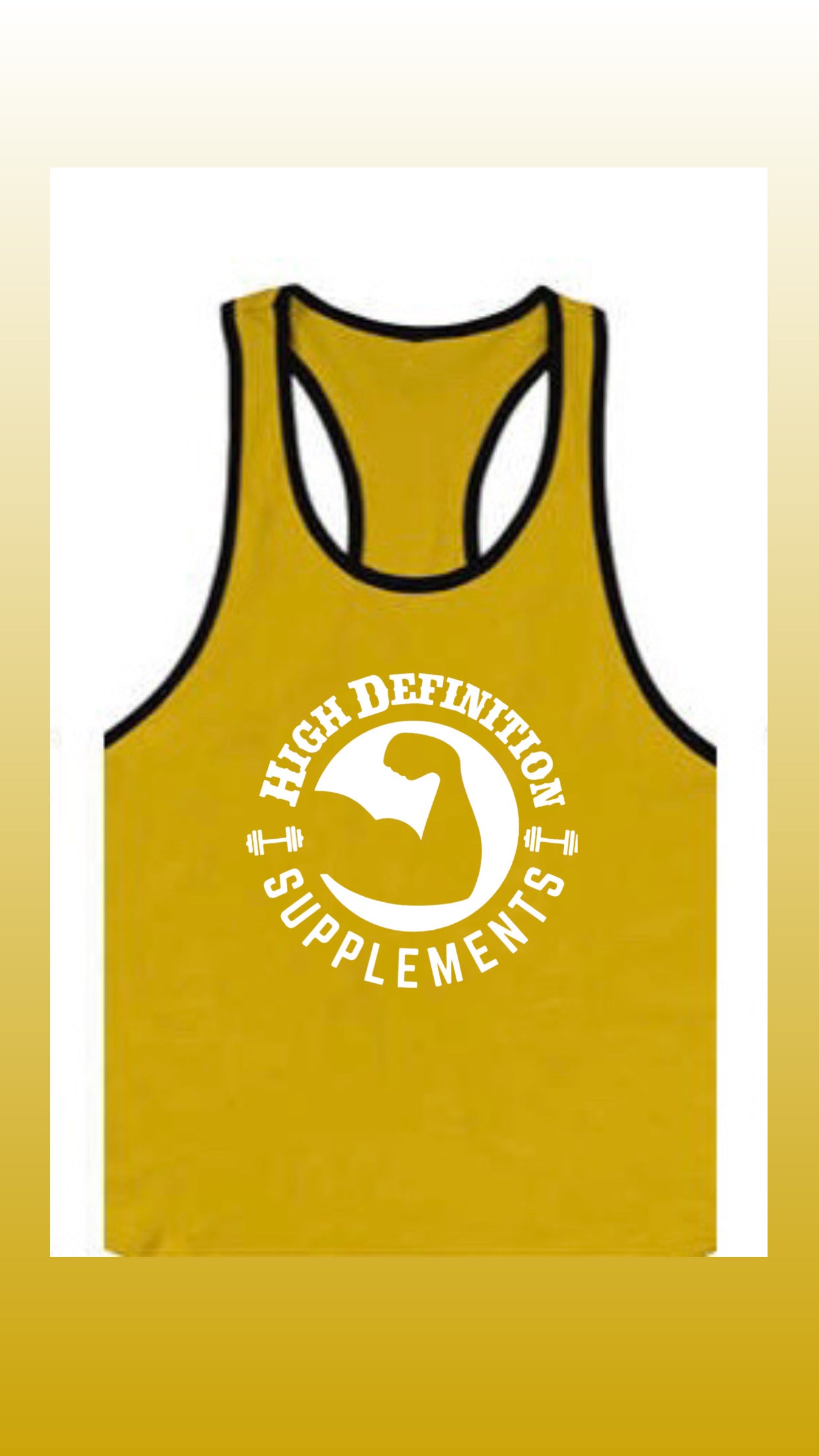 High Definition Supplements Anabolic Tank Top