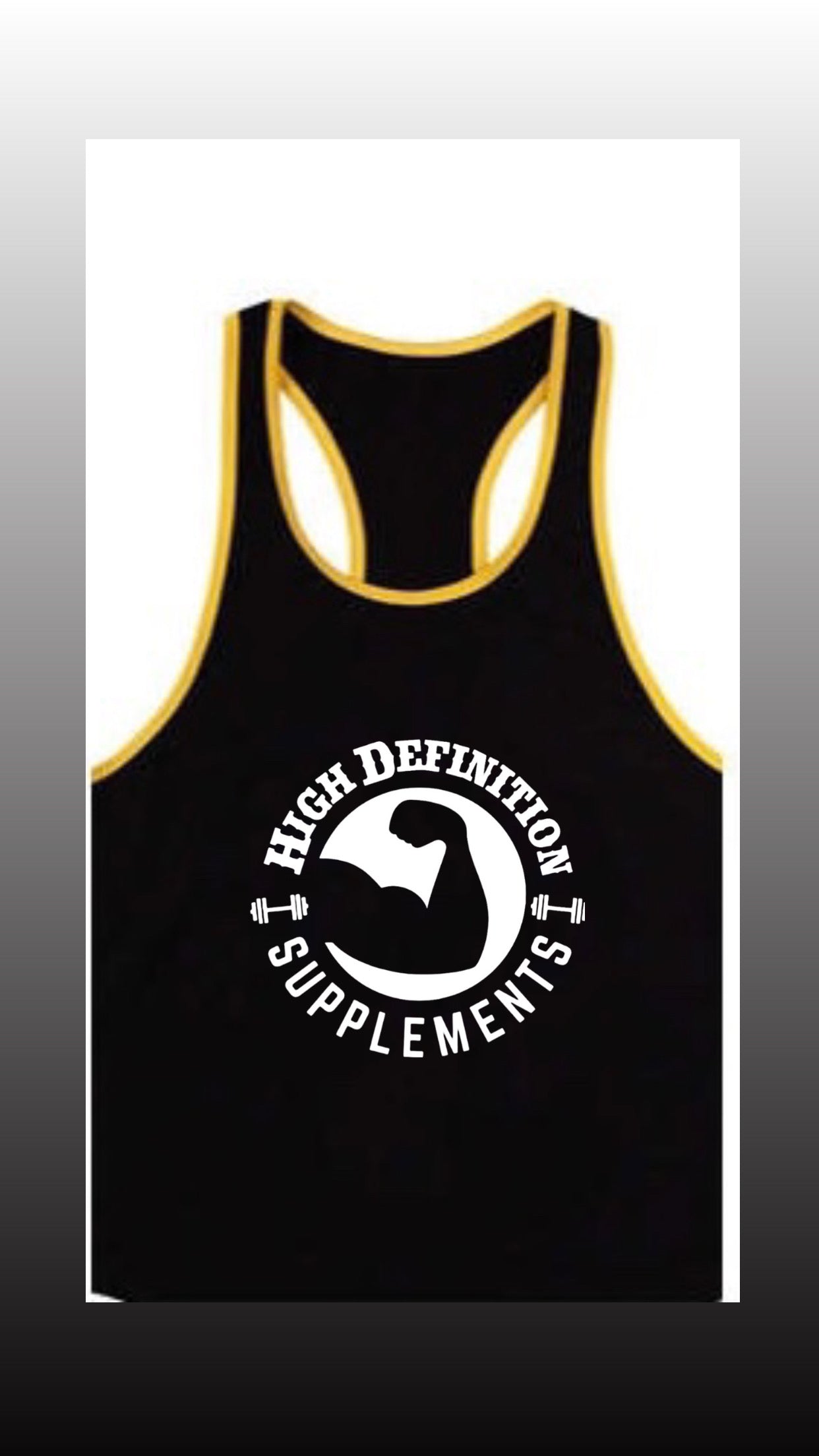 High Definition Supplements Anabolic Tank Top
