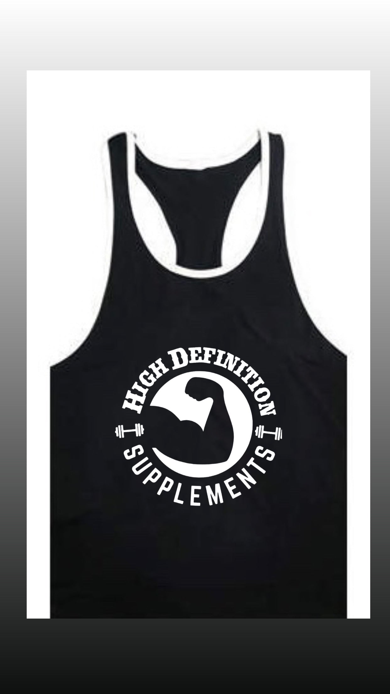 High Definition Supplements Anabolic Tank Top