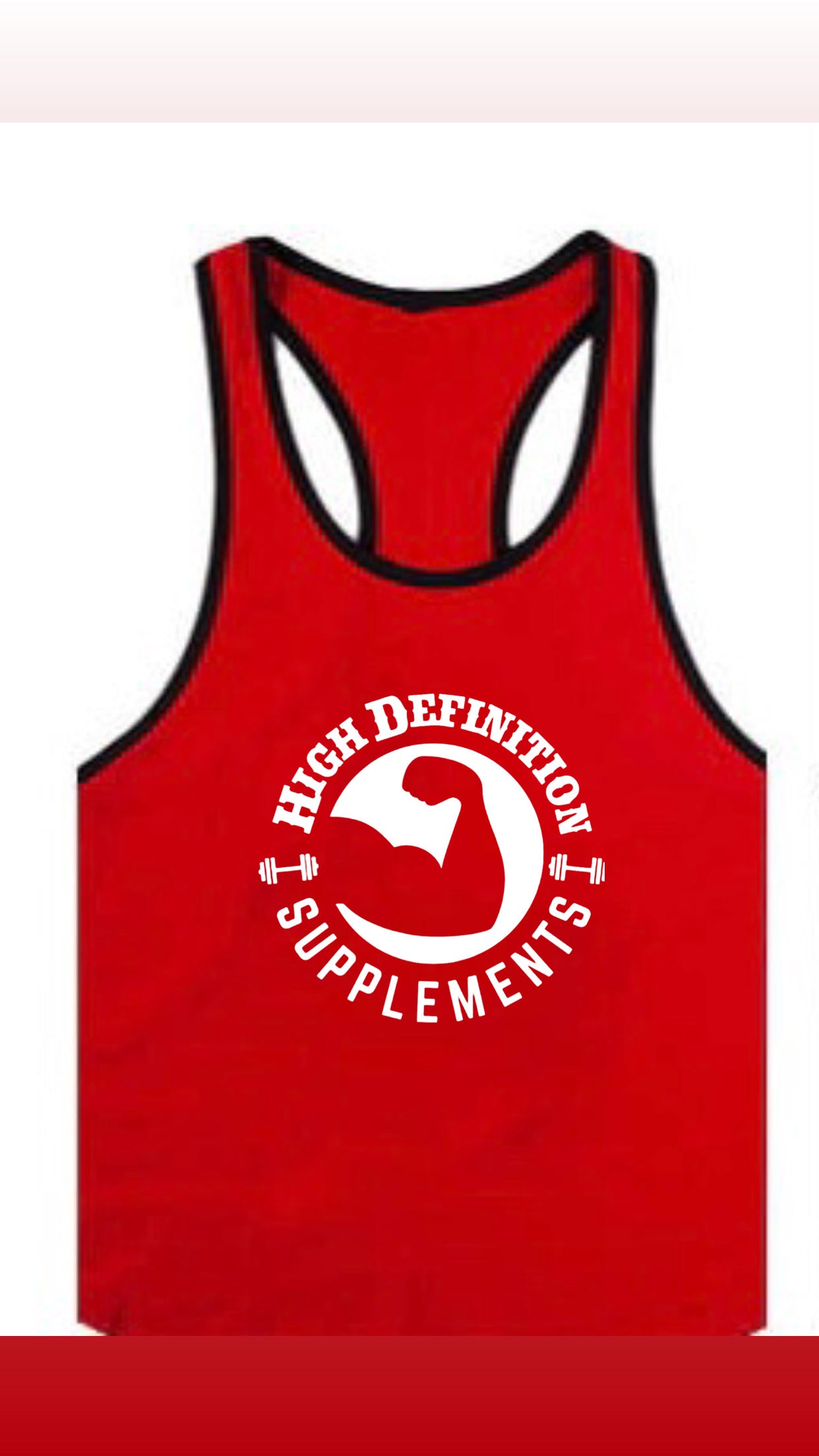 High Definition Supplements Anabolic Tank Top