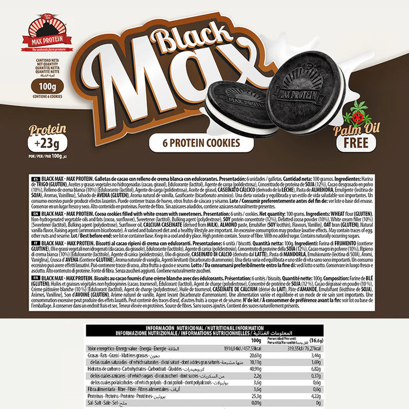 Max Protein BlackMax Protein Oreos