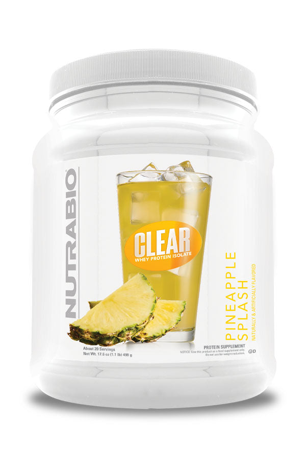 NutraBio Clear Whey Protein Isolate