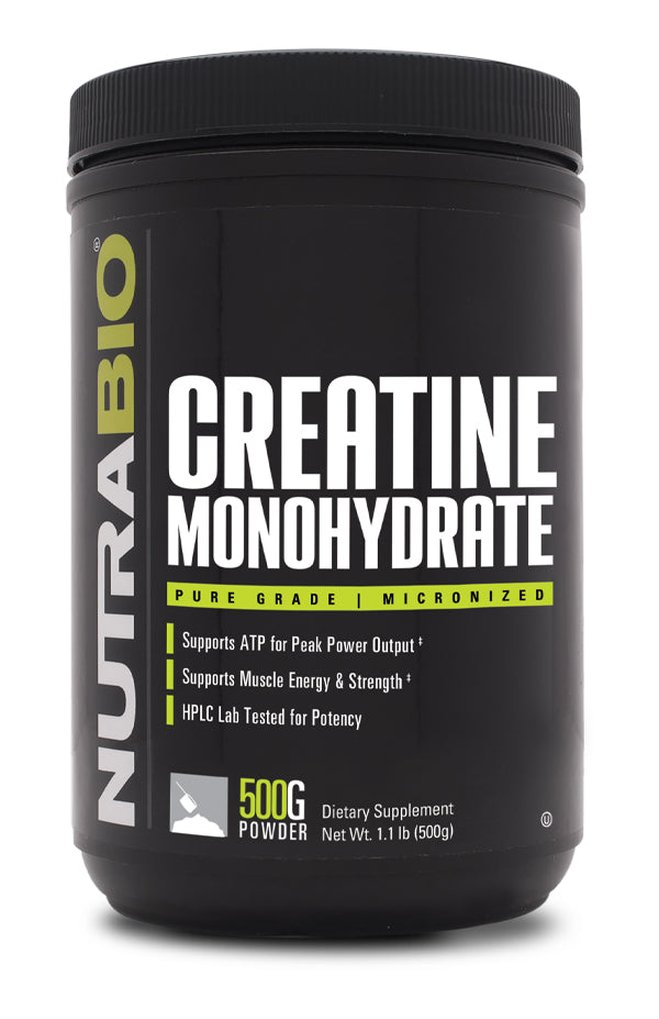 NutraBio Creatine Monohydrate