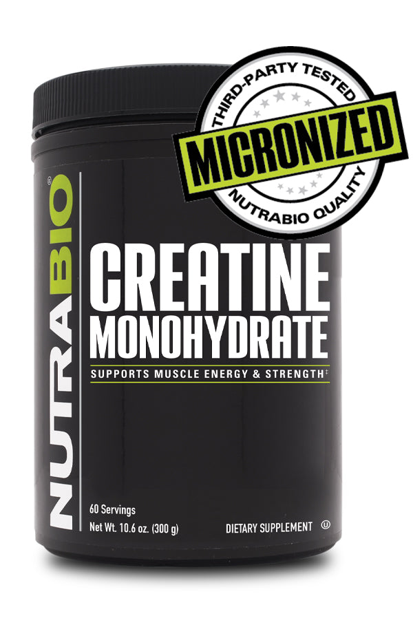 NutraBio Creatine Monohydrate
