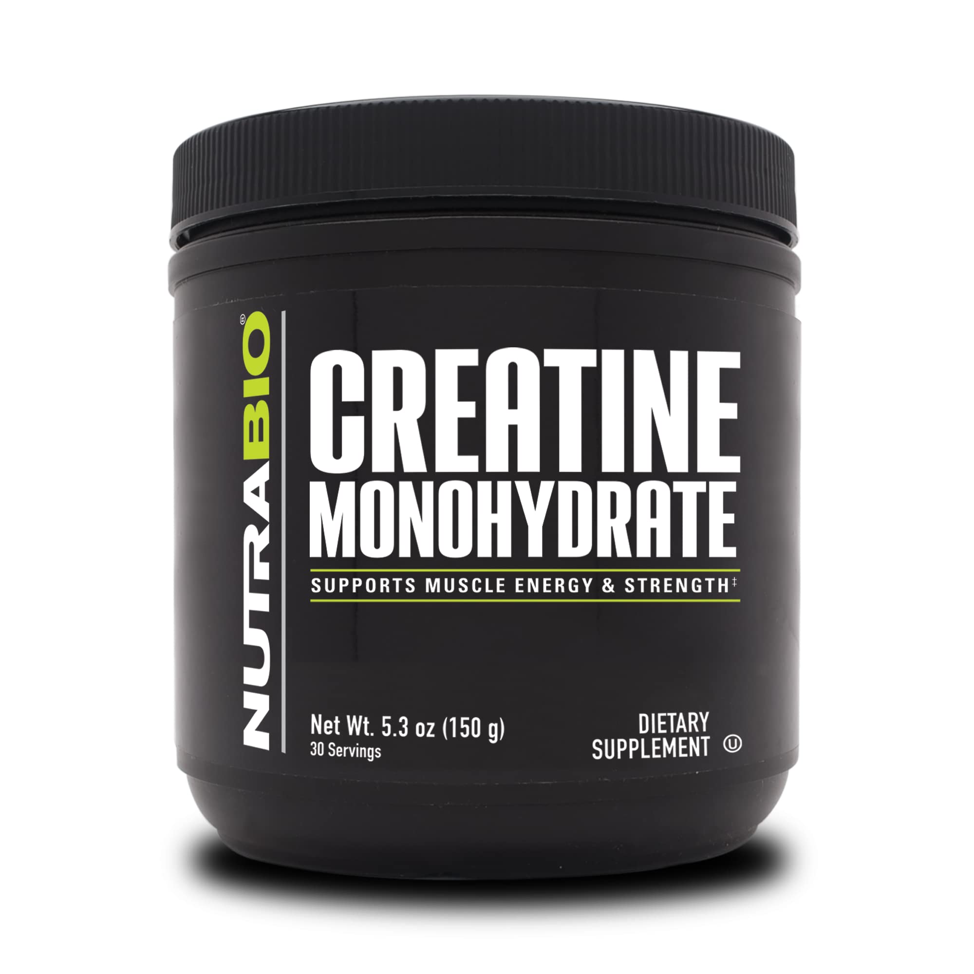 NutraBio Creatine Monohydrate