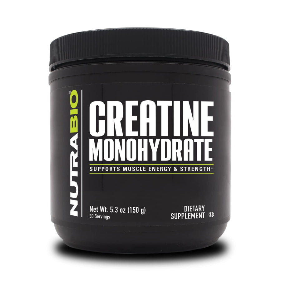 NutraBio Creatine Monohydrate