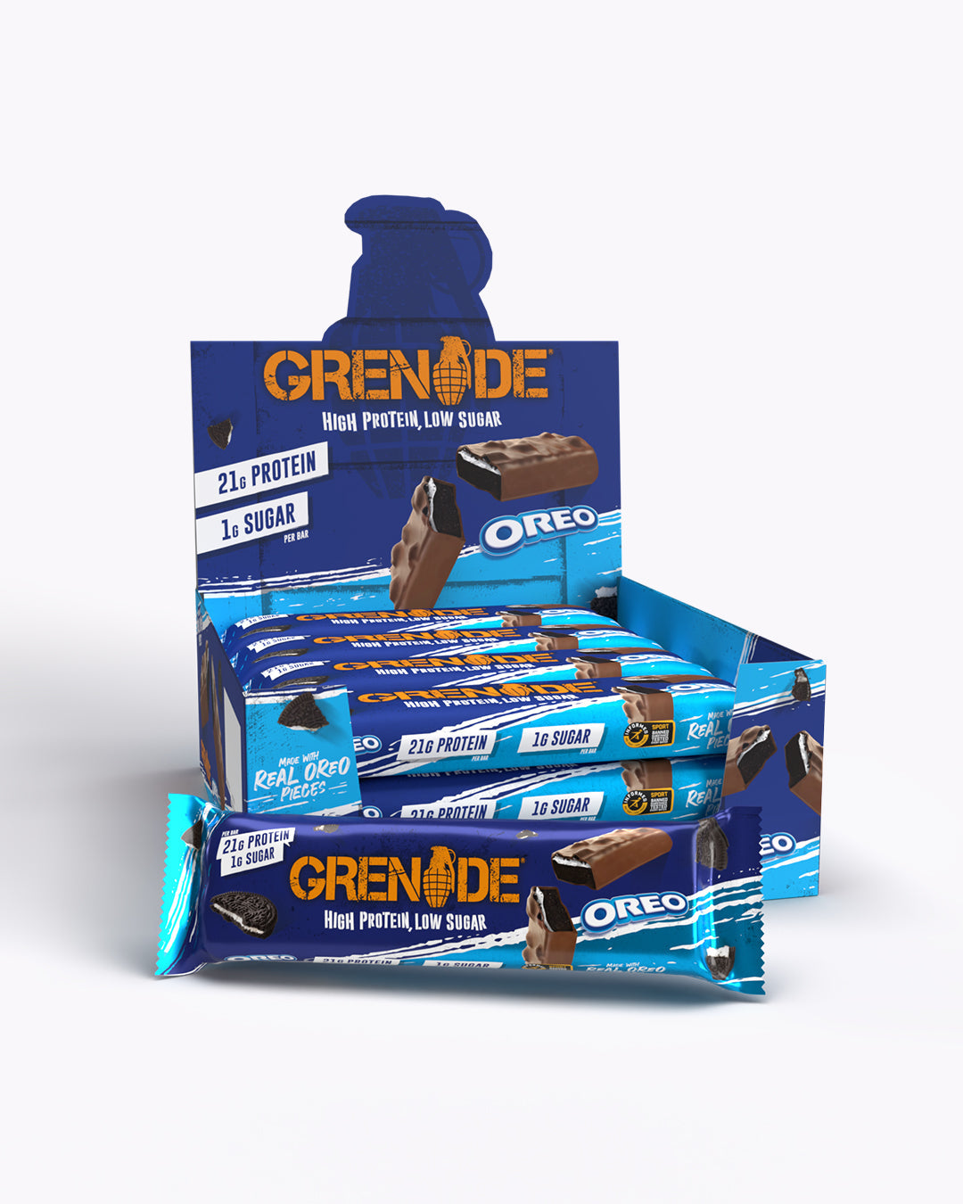 Grenade Bars Box of 12
