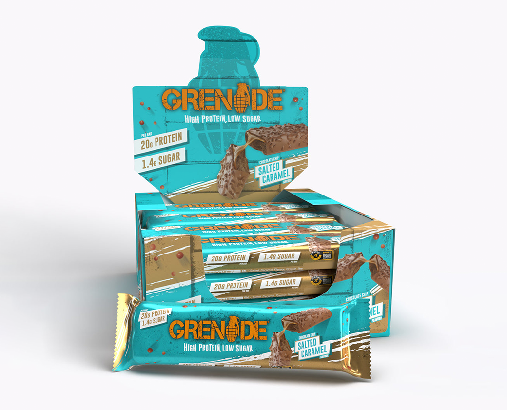 Grenade Bars Box of 12