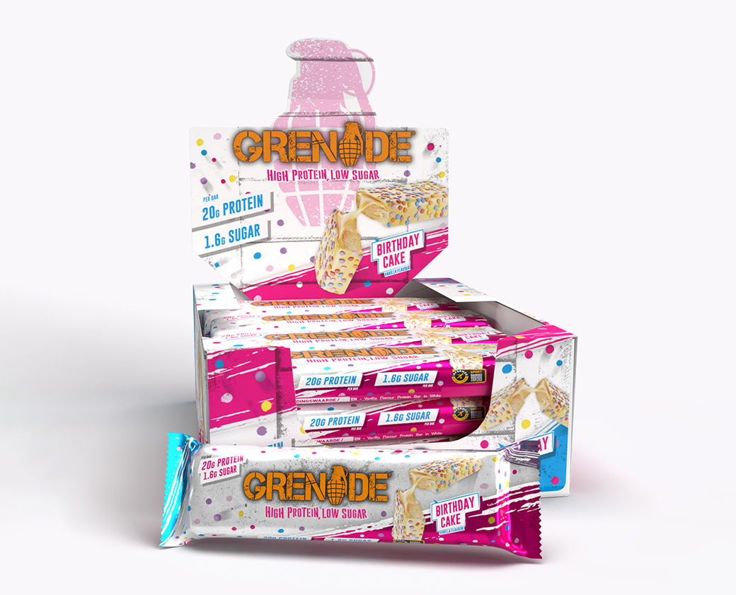 Grenade Bars Box of 12