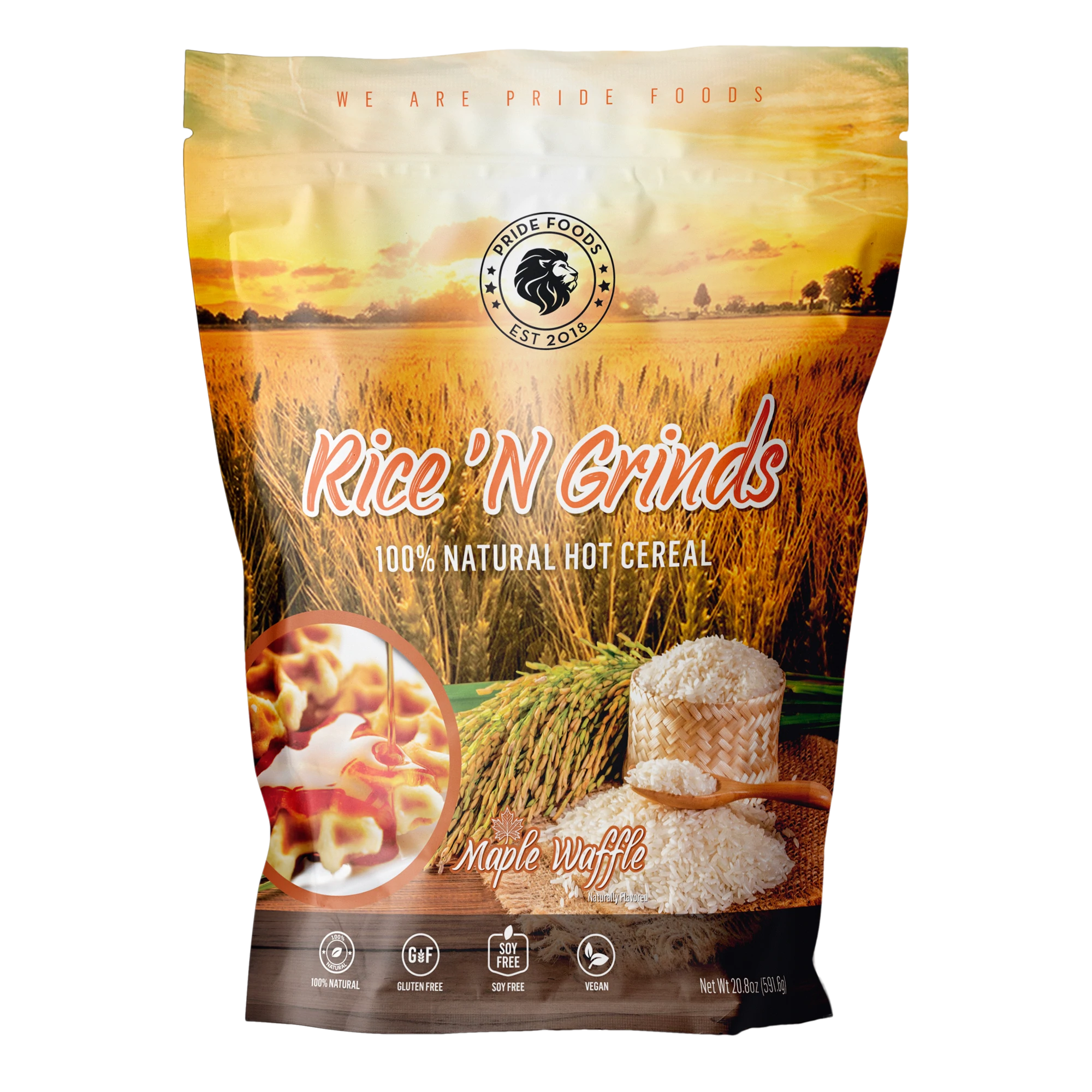 Pride Foods Rice 'N Grinds Hot Cereal