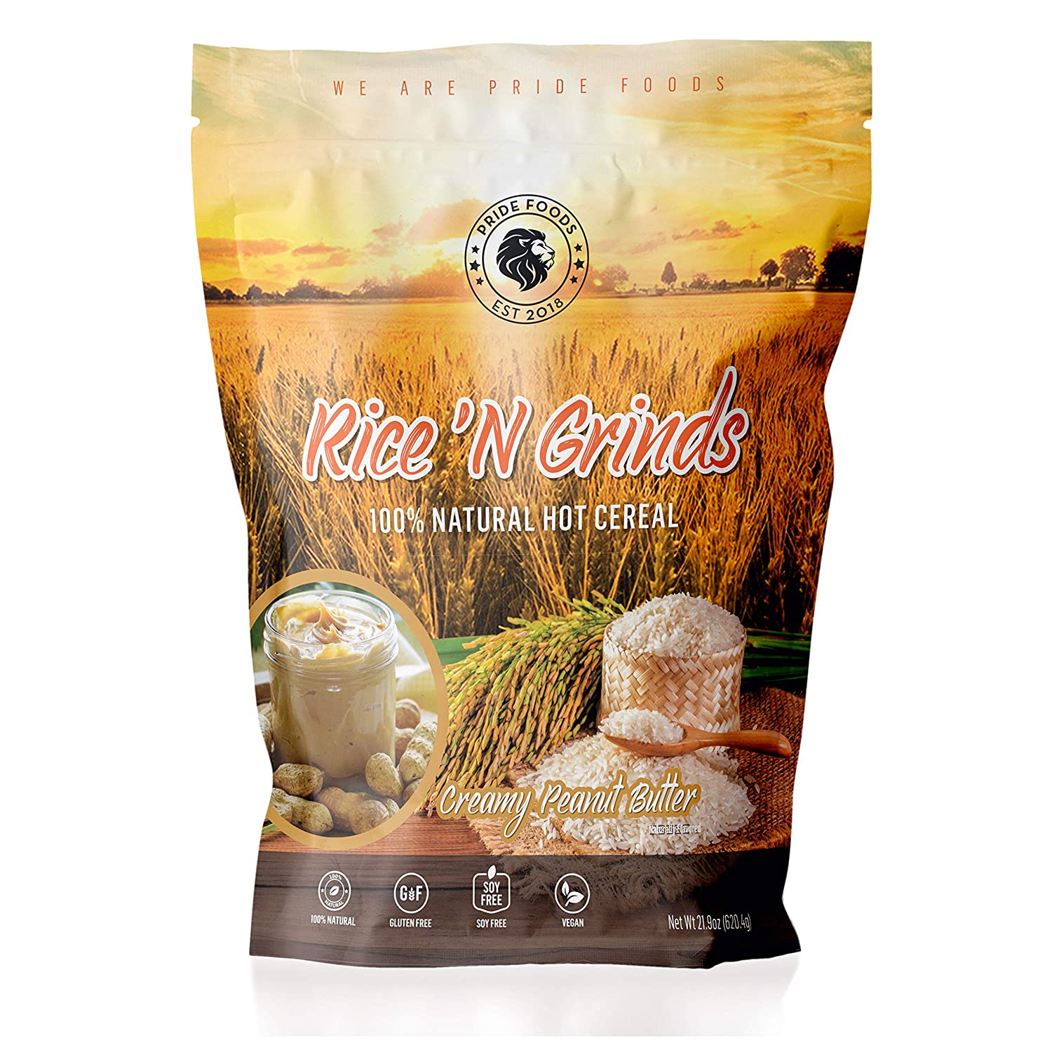 Pride Foods Rice 'N Grinds Hot Cereal